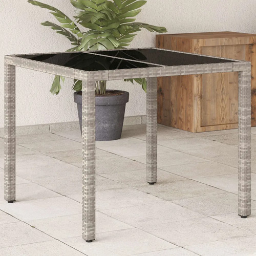 Gartentisch poly rattan - gartentisch,
