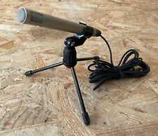 Vivanco EM 77 Electret-Kondensator-Mikrofon mit Ständer Tischmikrofon