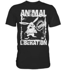 Premium Shirt Animal Liberation Rights Tierrechte Vegan Geschenk Tierschutz