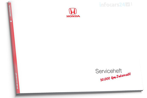 Honda deutsches serviceheft - deutsches,