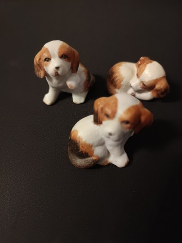 Ton figuren hündchen - ton, set