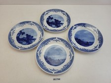 4x Wandteller DDR Kahla