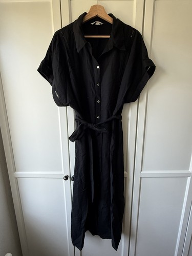 Kleid maxikleid mit cut - h&m,