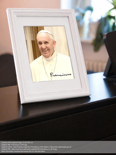 Repro autogramm papst - repro-autogramm,