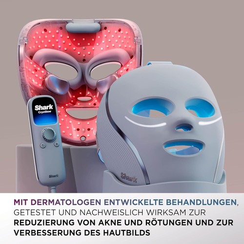 Shark cryoglow led maske - shark,