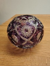 Vase Kugelvase mit Lila