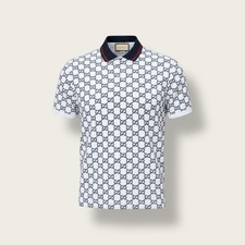 GUCCI POLOSHIRT MIT GG-MUSTER