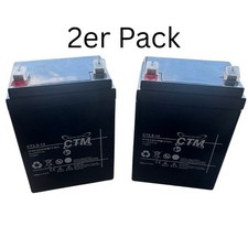12V Batterie CTM Bleiakku – 12V 2,4Ah wartungsfrei Neu & unbenutzt