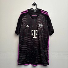 Adidas FC bayern Trikot 01 SERPE Schwarz/ Lila Gr. XL