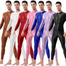 Herren Glossy Body Overall