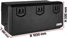 LKW Staukasten Staubox Gurtkiste Werkzeugbox B1030 x H500 x T480mm 154Ltr. Daken