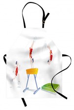 Gymnastik Kochschürze Mann und Seitpferd