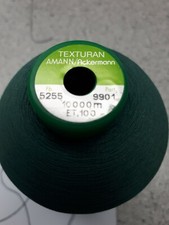 Bauschgarn von Ackermann 10.000 Meter Konen dunkelgrün Industriequalität Fb.5255