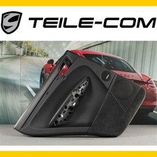 Porsche Cayenne E1 Türverkleidung Sonnensegel Kunstleder Schwarz Hi. LINKS