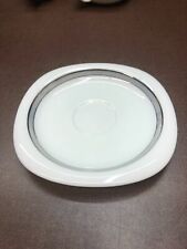 Rosenthal Suomi Porzellan Gala (Platin / Grau)  Untertasse für Kaffeetasse  TOP