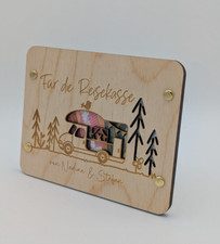 Geschenkkarte Camping aus