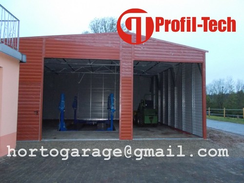 9x6 blechgarage fertiggarage - blechgarage,