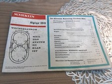 MÄRKLIN Katalog, Preisliste Modelleisenbahn, Modellauto, Metallbaukasten 1966 S
