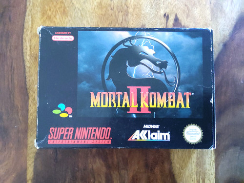 Super nintendo mortal kombat - mortal, 2