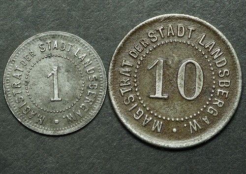 Notgeld 10 pfennig - 1, &