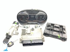  VW Polo V (6R, 6C) Steuergerät Motor 03P906021AG 7H0937090 SET Tacho 1.2TDI 