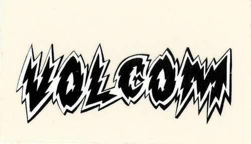 Volcom skateboard sticker - volcom,