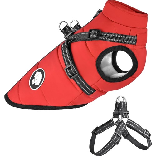 Hundejacke mit geschirr - mit,