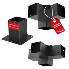 Eckverbinder Mittelverbinder Bodenanker vierkant Holzverbinder von SOTECH