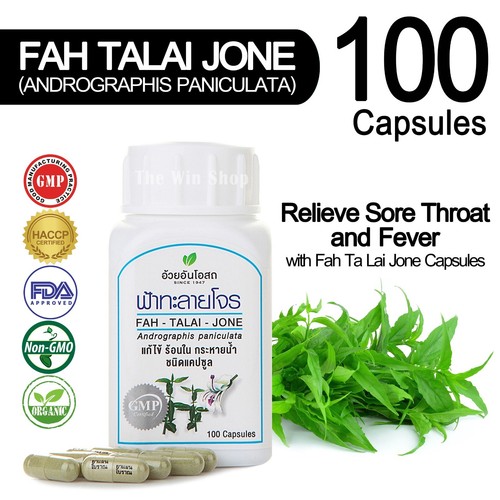 100 capsules andrographis - 100,