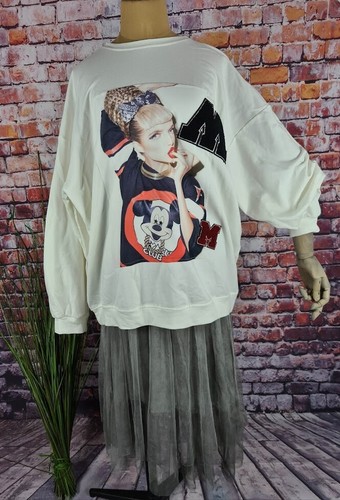 Damen sweatshirt pullover - sweatshirt,