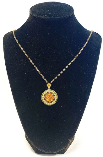 Chain with pendant stamped by - chain,