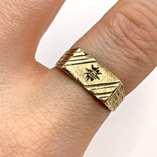 Siegelring 9 Karat Gold