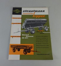 Prospektblatt BSL Strautmann Zweiseitenkipper SK 34 / 45 / 55 Stand 1968