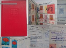DDR Gewerkschaft Ausweis 1983 Berlin -Mitte VEB Kommun. Wohnungsverwaltung BGL