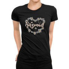 Herzmadl trachtenshirt tracht - herzmadl,