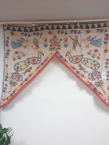 Vintage wandbehang doorgate - vintage,