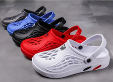 Gummi Männer Hausschuhe Damen Pantoletten Badeschuhe Gartenschuhe Sandale 36 -49