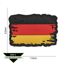 3D Patch Gummi Aufnäher