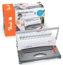 Peach Starbinder Pro PB200-30 (510913) Plastikbindegerät bis zu 350 Blatt DIN A4
