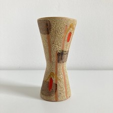 Vintage Vase Keramik Scheurich Modell 244 17 Mid Century Modern 1950er