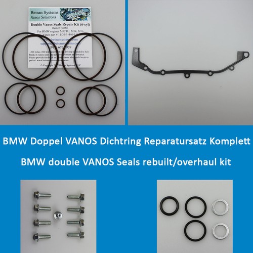 Bmw vanos rebuilt and - and, overhaul