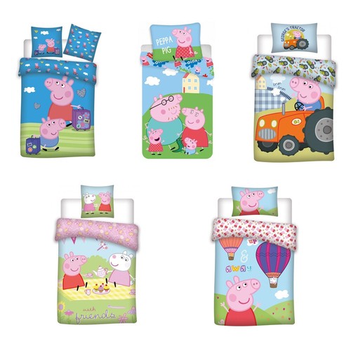 Peppa pig bettwäsche 100x135 - peppa,