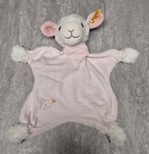 ❤️Schmusetuch * Kuscheltuch * Steiff * Lamm * Schaf * rosa * Träum süß❤️