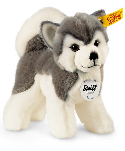 Steiff bernie husky hund - husky,