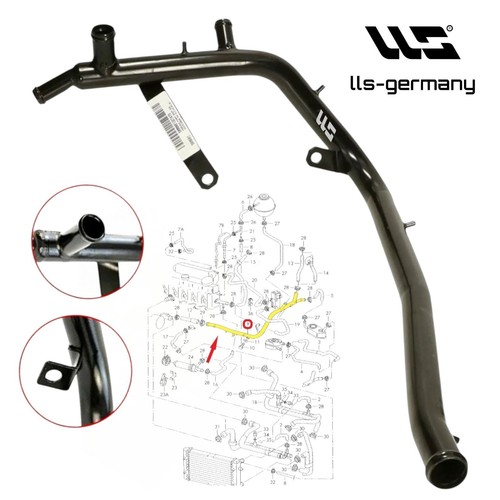 Kühlmittelrohrleitung für - , vw