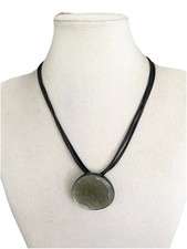 Damenkette Statement Capiz Muschel Halskette Kurz Modeschmuck Handarbeit Collier