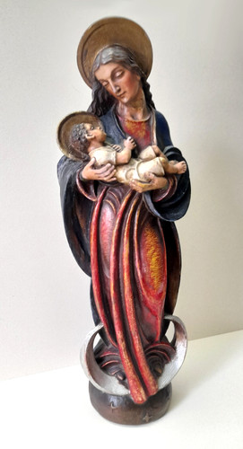 Große mondsichelmadonna - große,