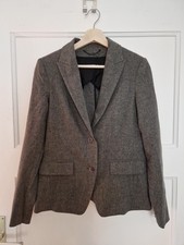 Drykorn Blazer - Wollanteil - Größe 38 - Braungrau