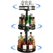 Gewürzregal Drehbar 3 Etagen