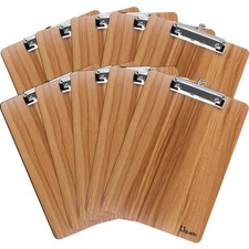 Klemmbrett A4 Holz massiv Clip